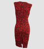 Back - DV leopard ted V neck pin up