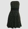 Front - DB leopard grey strapless pin up