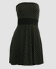 DB dot L grey strapless pin up