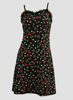 Front - DL cherry star lace pin up