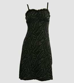 Front - DL zebra grey lace pin up