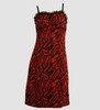 Front - DL zebra red lace pin up