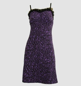 Front - DL leopard purple lace pin up