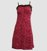 Front - DL leopard pink lace pin up
