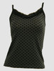 Front - PL dot L grey lace top pin up