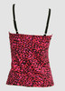 Back - PL leopard pink lace top pin up