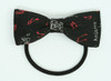 Music bow hair tie