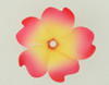 M foam D pink-yellow medium flower