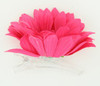 M daisy D pink medium flower