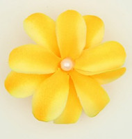 M C pearl yellow medium flower