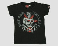 Front - HR sparkplug skull hotrod hellcat