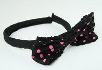 BB dot big black-pink big bow
