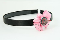 L.pink / lolly red light pink bow & sweet