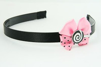 L.Pink / lolly white light pink bow & sweet