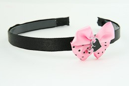 L.Pink / heart horn pink light pink bow & sweet