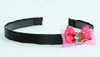 D-Pink / strawberry dark pink bow & sweet