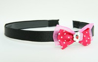 D Pink / cake dark pink bow & sweet