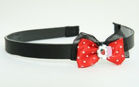 Black-Red / cake red bow & sweet