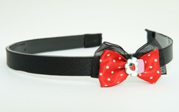 Black-Red / cake red bow & sweet