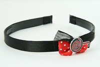 Black-Red / lolly red Red bow & sweet