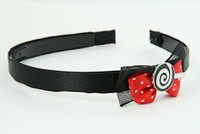 Black-Red / lolly white red bow & sweet