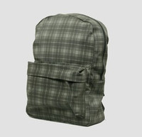 Scotch grey check rucksack