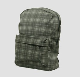 Scotch grey check rucksack