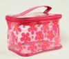 Flower D-pink toiletry bag
