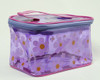 Flower purple toiletry bag 