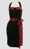Front - Leopard red belt pin up
