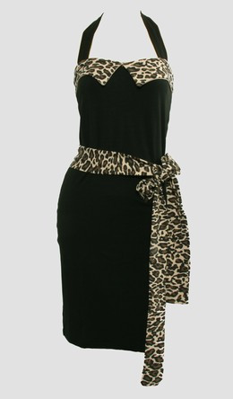 Front - DT leopard brown belt pin up