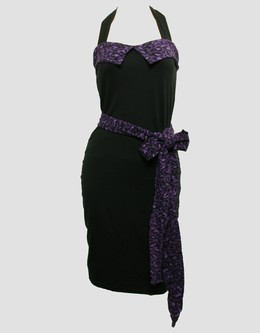 Front - DT leopard purple belt pin up