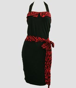 Front - DT zebra red belt pin up