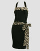 Front - DT zebra brown belt pin up