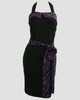 Front - DT zebra purple belt pin up