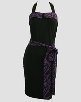 Front - DT zebra purple belt pin up