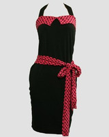 Front - DT dot pink belt pin up