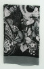 T punk flower grey scarf accessory
