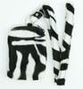 F zebra white mobile bag