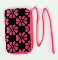 Flower D-pink mobile bag