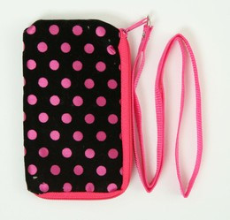 Dot D-pink mobile bag