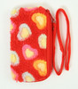 Heart red mobile bag