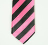 Stripe pink necktie accessory