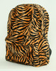 Zebra orange fluffy rucksack
