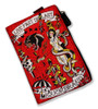 Tattoo fash red liquorBrand cosmetic bag