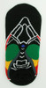 M rasta socks accessory