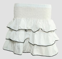Mini skirt sailor white plain sailor mini skirt