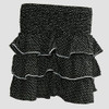Mini skirt sailor dot black-white sailor mini skirt