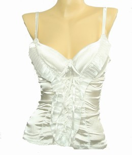 Front - SX white top sexy top