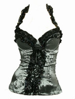 Front - SX grey top sexy top